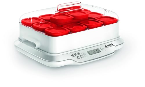 Seb Multi Délices, Express Yaourtière 12 pots verre 140 ml,